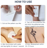 Waterproof Semi-Permanente Tatoeage
