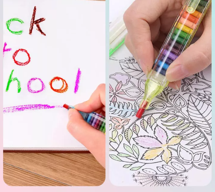 20-in-1 Krijtjes Pen "Color Fun"