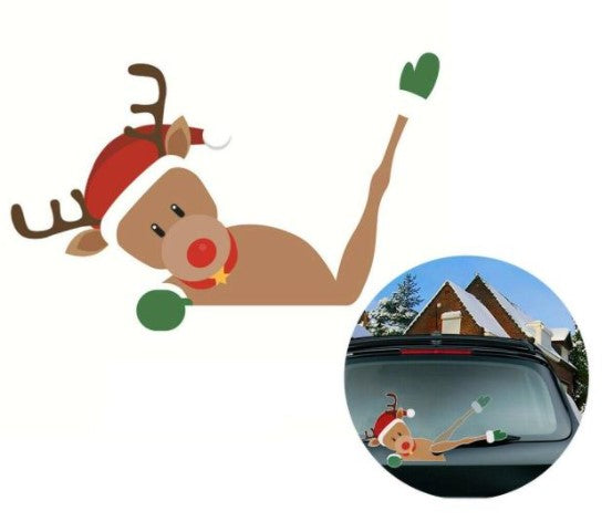 Ruitenwisser Kerst Decoratie