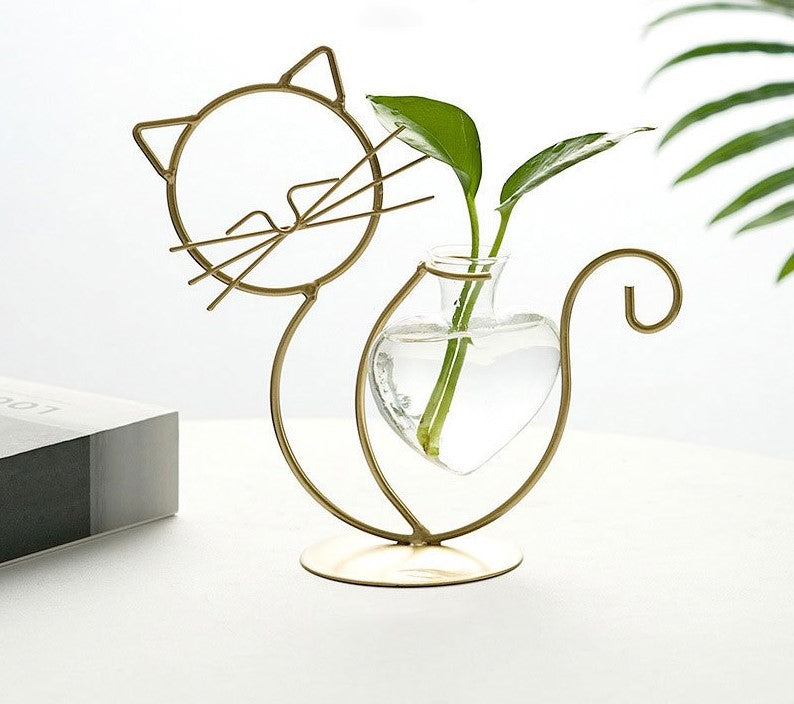 Minimalistische Katten Vaas