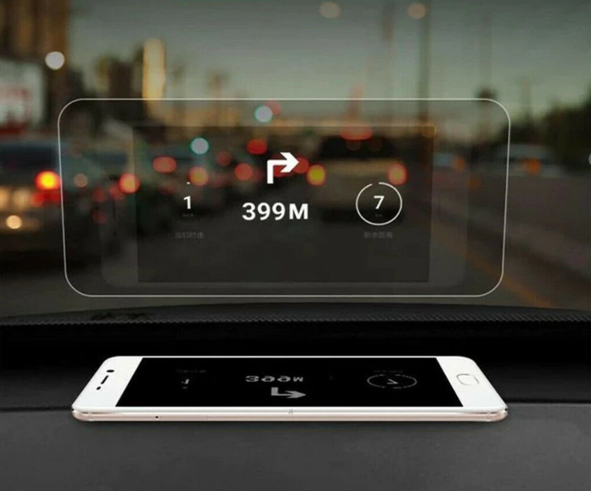 Transparante Holografische Auto Folie - Heads Up Display!