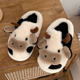 Schattige Koeien Pantoffels