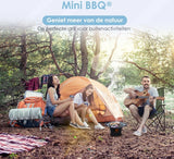 Mini BBQ® | Ideaal voor op het balkon, in het park en op vakantie!