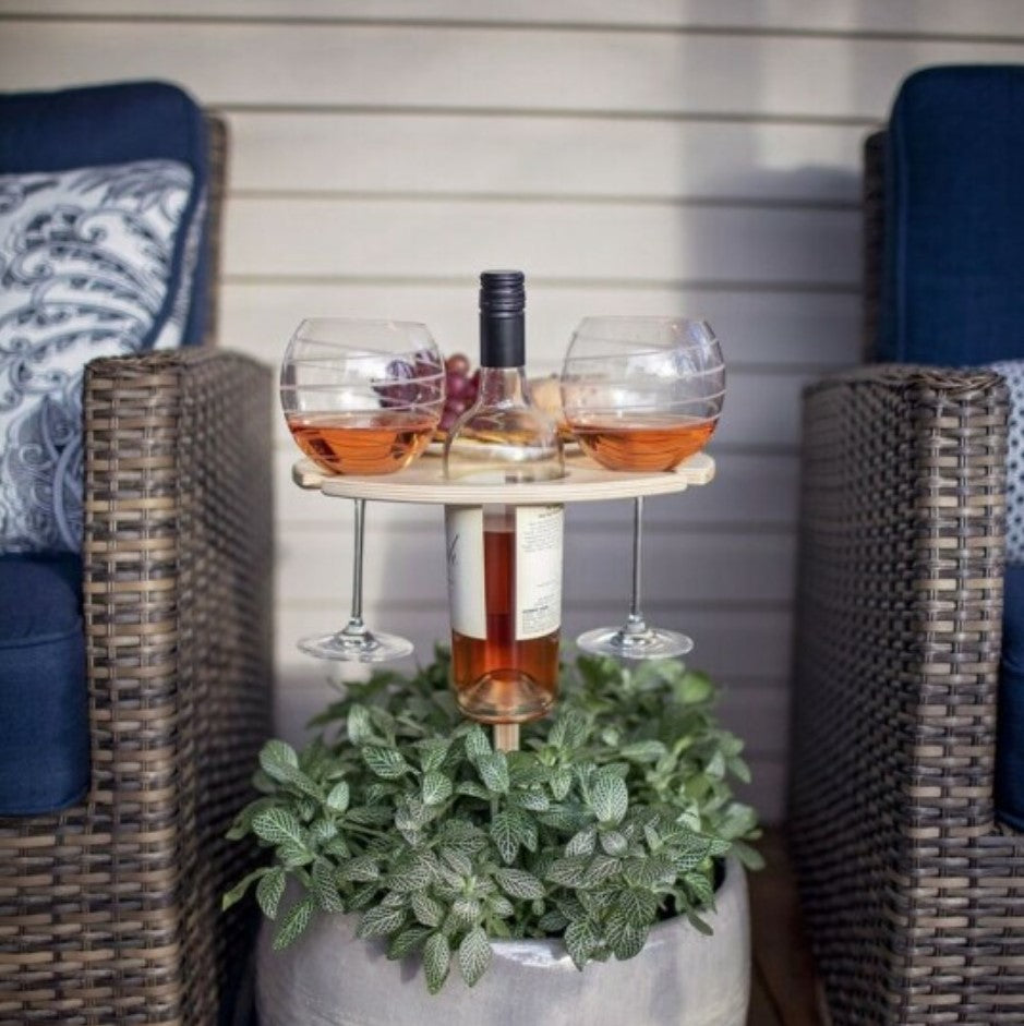 Stijlvolle Wijntafel | Leuk voor in de tuin of bij een picknick!
