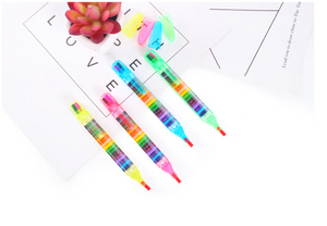 20-in-1 Krijtjes Pen "Color Fun"