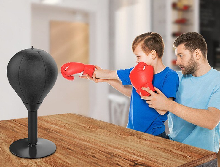 Kinder Boksbal met Krachtige Zuignap