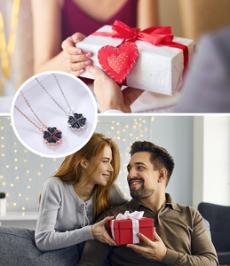 Tweezijdige Hartjes Ketting