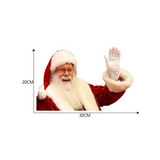 Vrolijke Kerstman Sticker