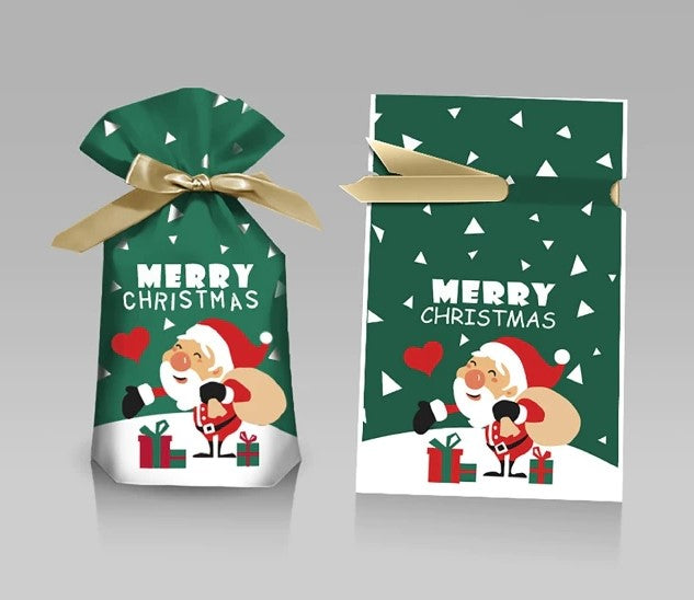 Kerst Kado Zakken (10 Stuks!)