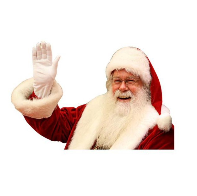 Vrolijke Kerstman Sticker