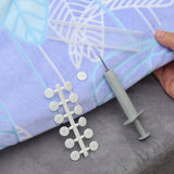 Knoop Gadget - Zonder naalden stoffen verbinden!