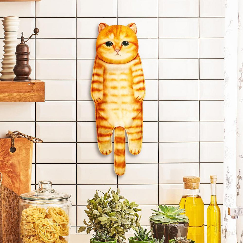 Schattige Katten Handdoek 'Kitty Deluxe'