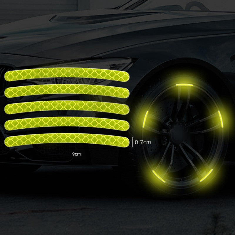 Reflecterende Banden Sticker Set