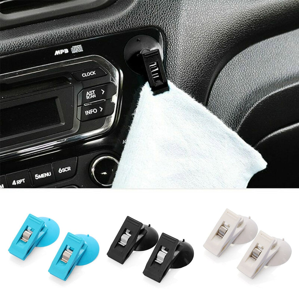 Veelzijdige Auto Haakjes (2 Stuks)
