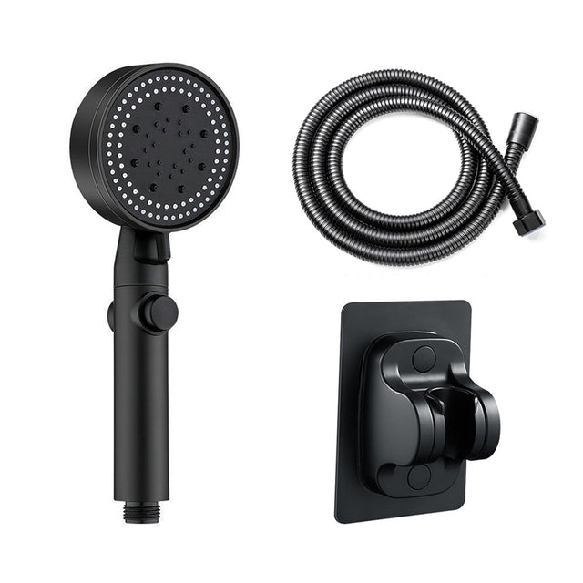 Luxe Mat Zwarte 5-in-1 Premium Douchekop