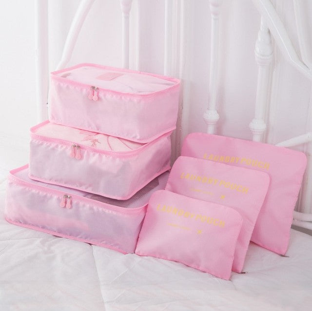 🎉50% KORTING - 6-Delige Reisbagage Organizer Set 🧳