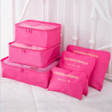 🎉50% KORTING - 6-Delige Reisbagage Organizer Set 🧳