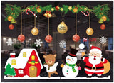 Kerst Raamsticker Set - Voor een Perfecte Winter!