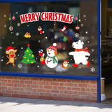Kerst Raamsticker Set - Voor een Perfecte Winter!