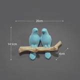 Wanddecoratie Vogel (Kapstok)Haakjes