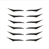 Waterdichte Eyeliner Patches - Snel, Eenvoudig, Perfect!