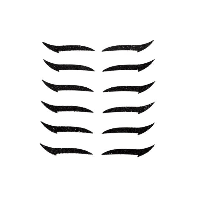 Waterdichte Eyeliner Patches - Snel, Eenvoudig, Perfect!