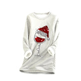 Comfortabele Wijn Kersttrui 'Comfy Winelovers™'