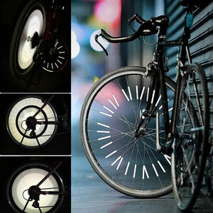 Fietswiel Reflectorset