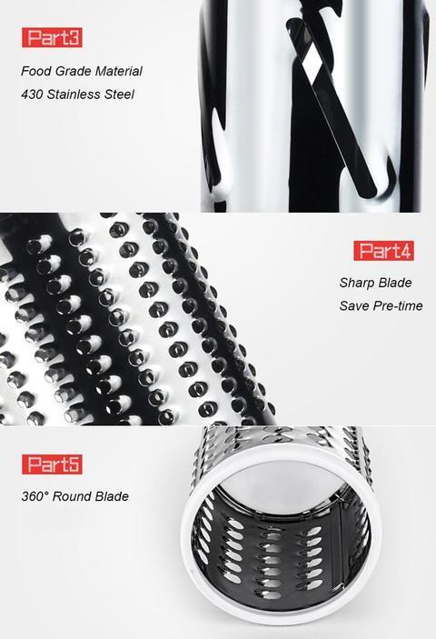 Multifunctionele Turbo Rasp & Snijder (Tijdelijk 50% Korting)