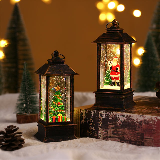 Kerst Lantaarn Decoratie (met Lampje)