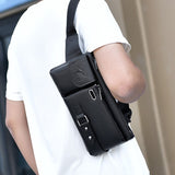 Lederen Sling Bag™ | Stijlvol in iedere Situatie!
