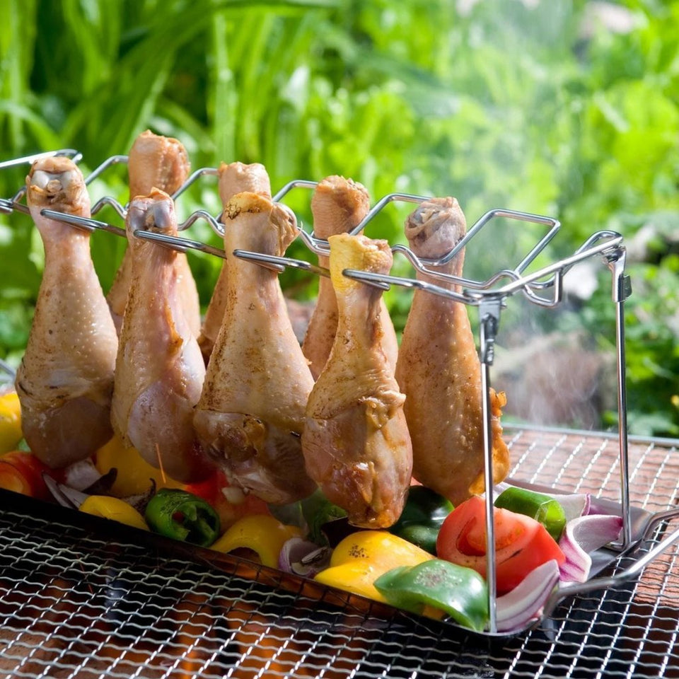 Kippenpoot BBQ Rek - Voor de ultieme BBQ ervaring!