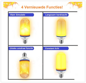 Sfeervolle Vuurlamp - E27 fitting