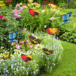 Vrolijke Vlinder Decoraties (12 Stuks!)
