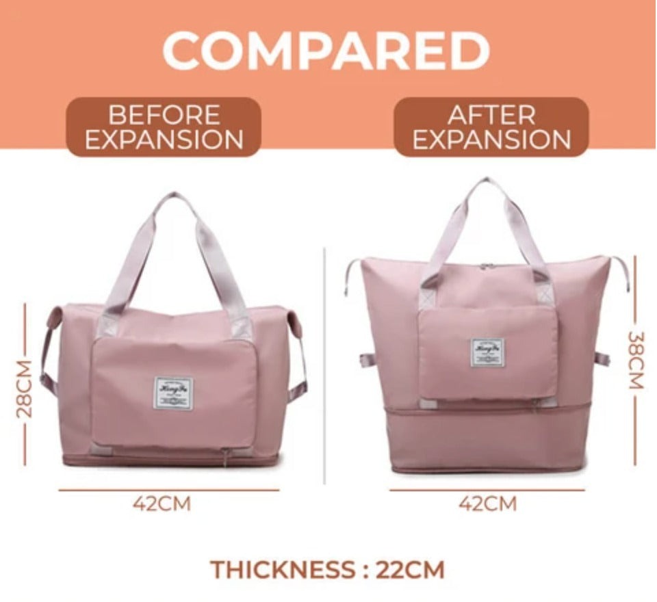 Grote Vouwbare Koffer Tas - Ideaal voor op Vakantie!