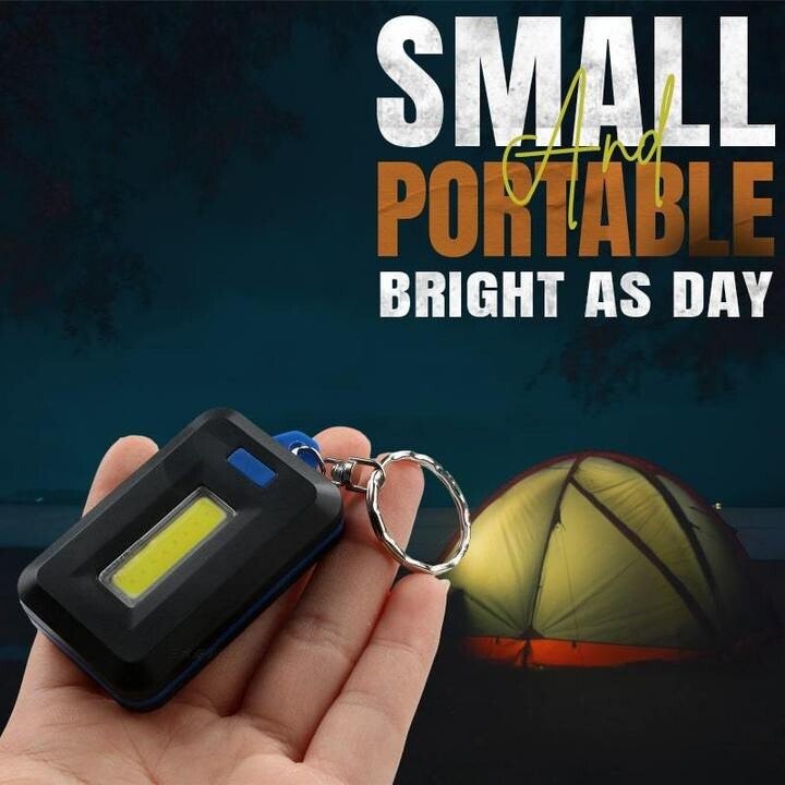 Krachtige Zaklamp Sleutelhanger "Pro"