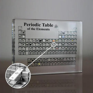 Periodiek Systeem Display 'Science & Fun' (met de Echte Elementen!)