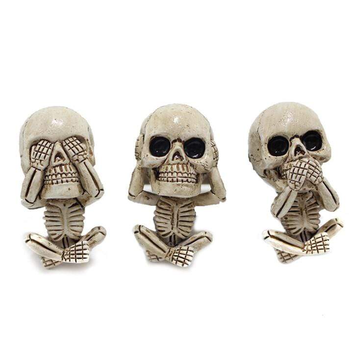 Decoratieve Auto Luchtverfrisser Skeletten (3 Stuks!)