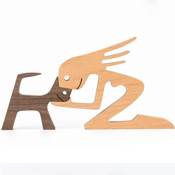 Handgemaakte Houten Beeldjes