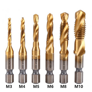 Universele Schroefdraad Drill Bits (set van 6 stuks)