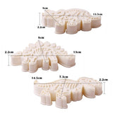 3D dino koekjes knutsel kit (3 stuks)