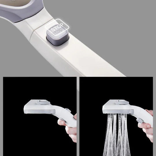 4 IN 1 DOUCHEKOP (MET HOGEDRUKSPUIT STAND!)