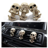 Decoratieve Auto Luchtverfrisser Skeletten (3 Stuks!)