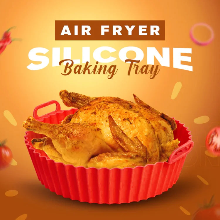 Herbruikbaar Siliconen Airfryer Bakje