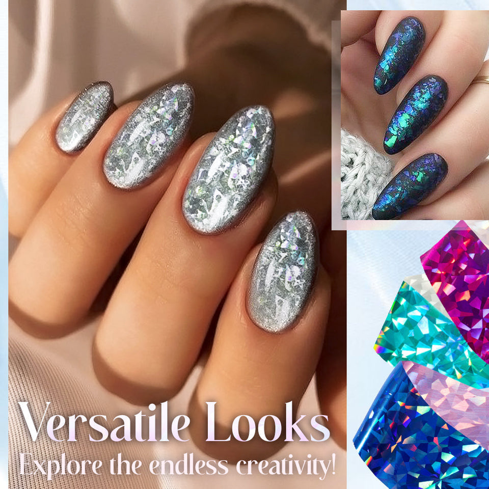 Nagelfolie Set (12 Vellen!)