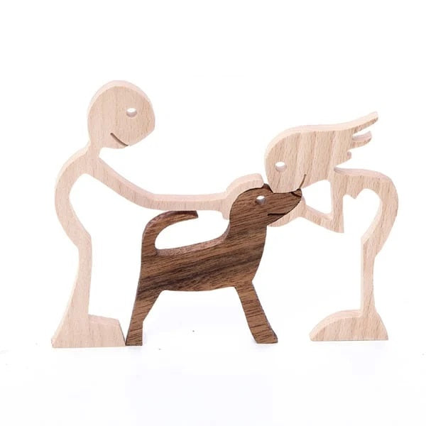 Handgemaakte Houten Beeldjes