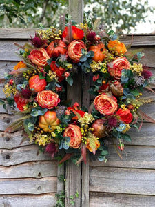 Herfst Bloemenkrans