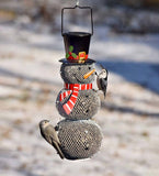 Sneeuwpop Vogelvoeder