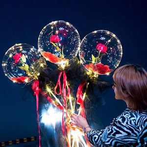 LED Ballon: Bloem Set