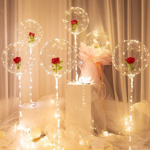 LED Ballon: Bloem Set